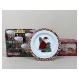 Debbie Mumm "Magic Of Santa" China Set
