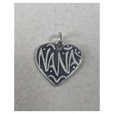 James Avery Sterling Silver "Nana" Charm