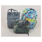 Insulated Lunch Bags & Unicorn Backpack|3 pc