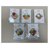 Ilani Enamel "Animal Crossing" Pins / 5 pc