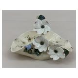 Vintage Piney Woods Pottery Basket