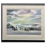 "Winter Scene" S/N Print by Zoltan Szoba
