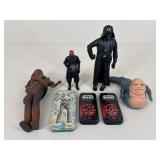 Vintage Star Wars Figures & Tins|7 pc