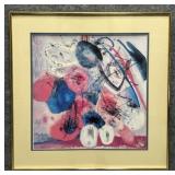 "Black Lines" Print by Kandinsky