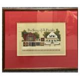 "The Song of a People" Cross Stitch