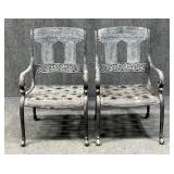 Pair of St Moritz Outdoor Dining Chairs