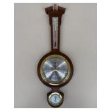 Taylor Banjo-Style Mahogany Wall Weather Station