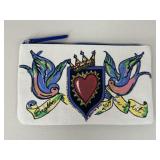 Brighton 2019 "Love of Art" Canvas Cosmetic Pouch