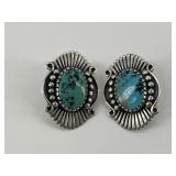 Sterling Silver & Turquoise Earrings