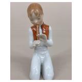 Herend "Kneeling Magyar" Porcelain Figure