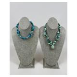 Turquoise Necklaces / 2 pc
