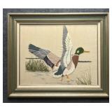 Large Duck Embroidery