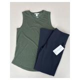 Sz L Womenï¿½s Athleta Pants & Top NWT|2 pc