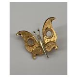 750 Gold Butterfly Pin