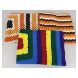 Crocheted Throws|3 pc