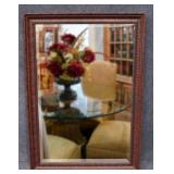 La BARGE Painted Wood Framed Mirror