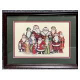 Santa Cross Stitch