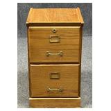 Wood Filing Cabinet