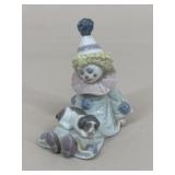 Lladro "Pierrot with Puppyï¿½ Porcelain Figure