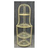 Folding Corner Metal Plant Stand