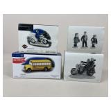 Dept 56 Snow Village Accessories / 4 pc