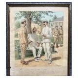 Summer Uniforms Vintage Print by H.A Ogden