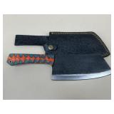 Custom Cleaver w/ Sheath