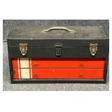 Park Metal Toolbox w / Assorted Tools