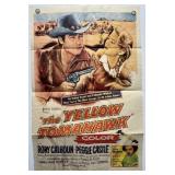 "Yellow Tomahawk" Original Movie Poster