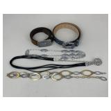 Sz 32 Womenï¿½s Belts Leather & Metal