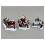 Dept 56 Snow Village Figures / 3 pc