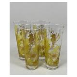 Bartlett Collins "Under the Sea" Tumbler/ 4 pc