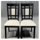 Pair of Crown Mark Dining Chairs