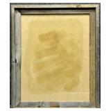 Barn Wood Frame w/glass Fits (16x20)