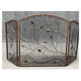 Metal Fireplace Screen
