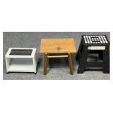 Wood, Metal & Plastic Step Stools