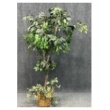 Artificial Tree in Basket