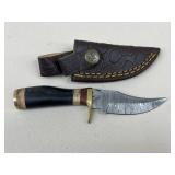Custom Fixed Blade Knife w/ Sheath