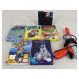 Vintage NES Games & Zapper Controller|7 pc