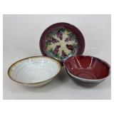Clarksville Pottery+ Ceramic Bowls|3 pc