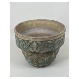 Painted Concrete Planter