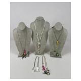 Betsey Johnson Necklaces / 6 pc