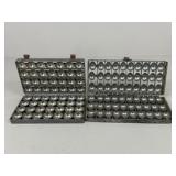 Vintage Metal Candy Molds / 2 pc