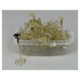 Gold Tone Flamingo Place Holders / 40 pc