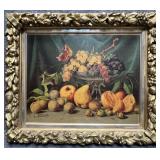 G.Falchetti Vintage Still Life Lithograph