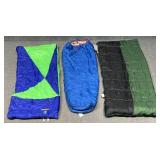 Coleman & Ozark Trails Sleeping Bags / 3 pc