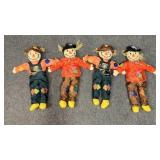 Stuffed Scarecrow Decor