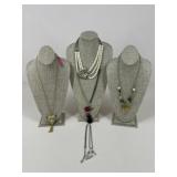 Betsey Johnson Necklaces / 5 pc