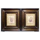 2/PC Tropical Splendor I & II Prints by S.Butler