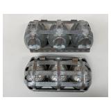 Metal Egg Molds / 2 pc